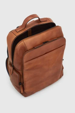Lucas Leather Large Backpack