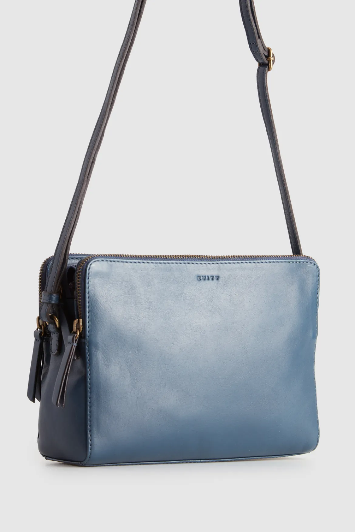 Maya Leather Crossbody Bag