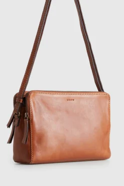 Maya Leather Crossbody Bag