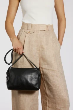 Maya Leather Crossbody Bag