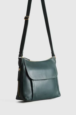 Maya Leather Crossbody Bag