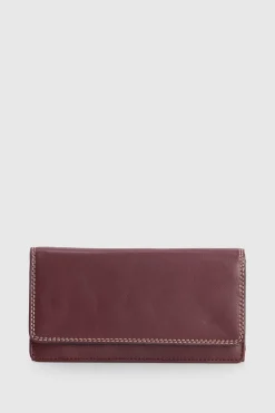 Maya Leather Large Clutch