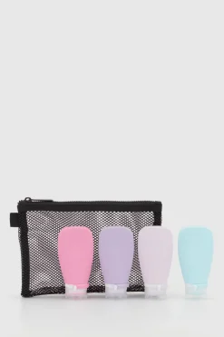 Mesh 4 Bottle Travel Pouch