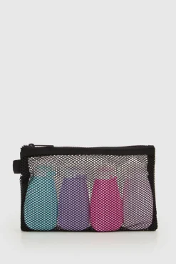 Mesh 4 Bottle Travel Pouch