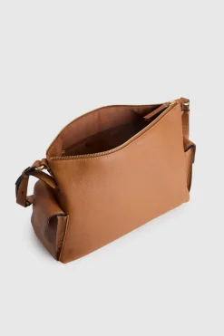 Narda Leather Large Crossbody Bag