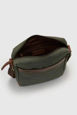 Noah Canvas/Lea Trim NS Satchel