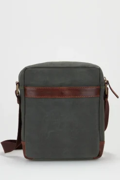 Noah Canvas/Lea Trim NS Satchel