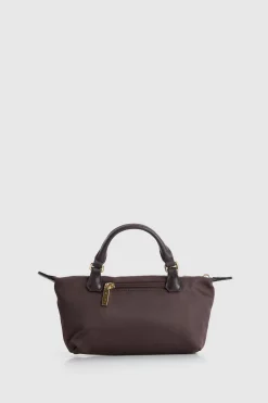 Noosa Leather Trim Crossbody Bag