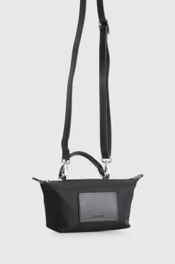Noosa Leather Trim Crossbody Bag