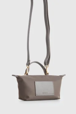 Noosa Leather Trim Crossbody Bag