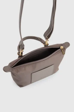 Noosa Leather Trim Crossbody Bag
