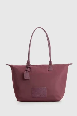 Noosa Leather Trim Tote Bag