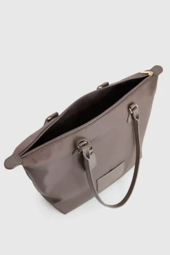 Noosa Leather Trim Tote Bag