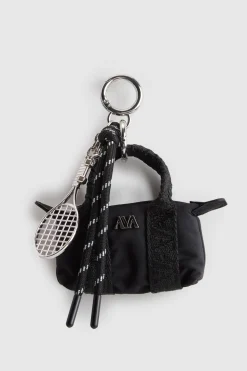 Nylon Mini Gym Bag Charm