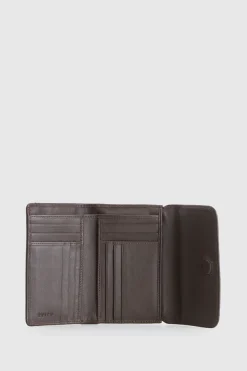 RFID Daisy Leahter Meadium Wallet