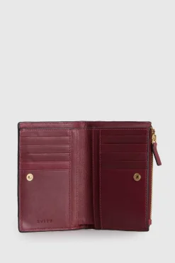 RFID Ines Suede Weave Med Wallet