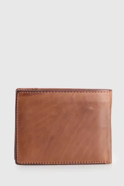 RFID Leather Bifold Wallet