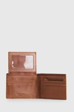 RFID Leather Bifold Wallet