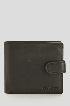 RFID Leather Tab Wallet