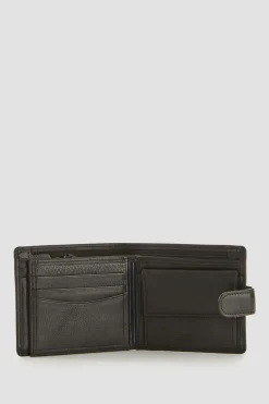 RFID Leather Tab Wallet