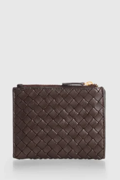 RFID Margo Leather Weave Wallet