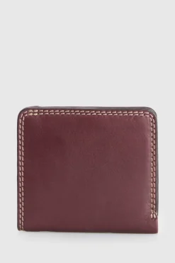 RFID Maya Leather Slim CC Wallet