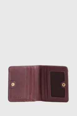 RFID Maya Leather Slim CC Wallet