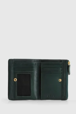 RFID Maya Leather Small Wallet