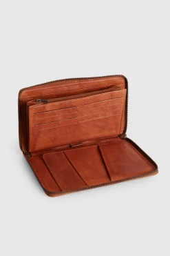 RFID Palma Leather Travel Wallet