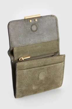RFID Thea Suede Small Wallet