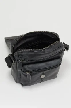 Rigio Leather Small Satchel