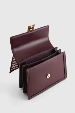 Scarf Top Handle Bag