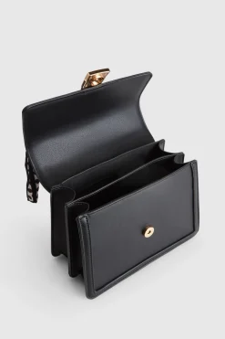 Scarf Top Handle Bag