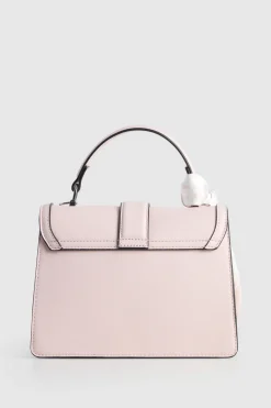 Scarf Top Handle Bag