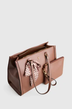 Scarf Work Tote Bag
