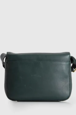Sofia Leather Flap Crossbody Bag