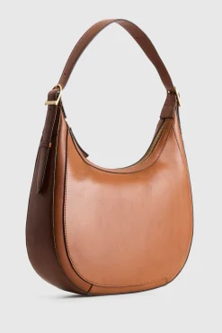 Sofia Leather Hobo Bag