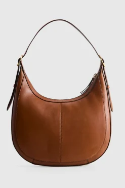 Sofia Leather Hobo Bag