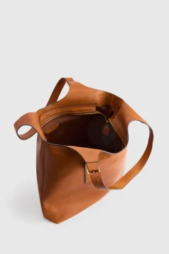 Sofia Leather Tote Bag