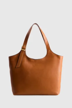 Sofia Leather Tote Bag