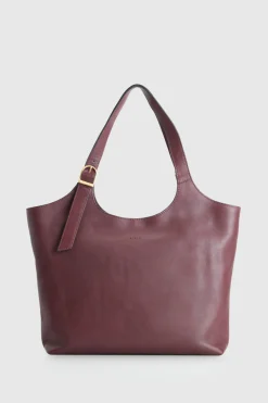 Sofia Leather Tote Bag
