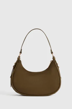 Sophia Vegan Suede Shoulder Bag