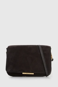 Thea Leather Suede Crossbody