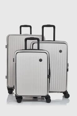 Venture Dual Open 3pc Suitcase Set