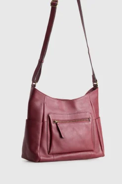 Verity Leather Crossbody Bag