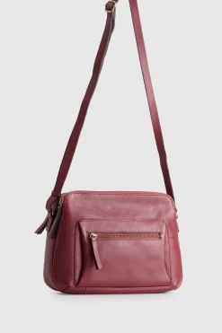 Verity Leather Crossbody Bag