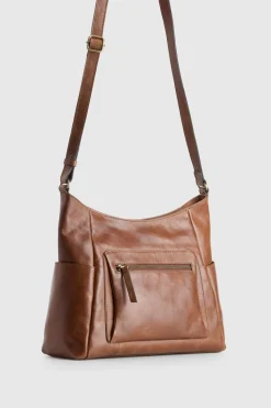 Verity Leather Crossbody Bag