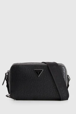 Viviette Double Zip Crossbody Bag