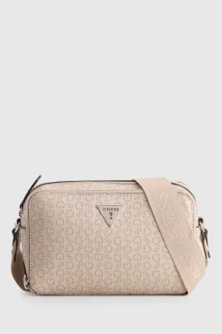 Viviette Double Zip Crossbody Bag