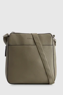 Zip Expandable Crossbody Bag